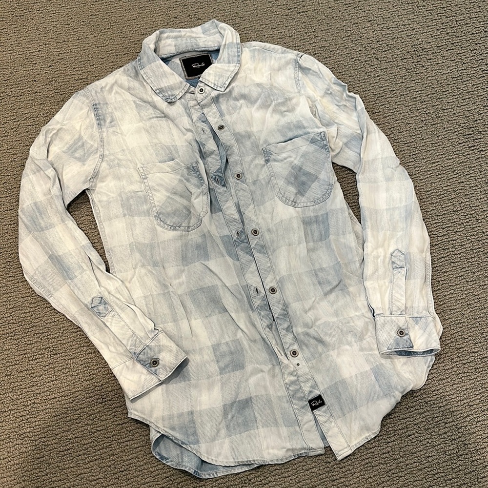 Rails long sleeve button down
